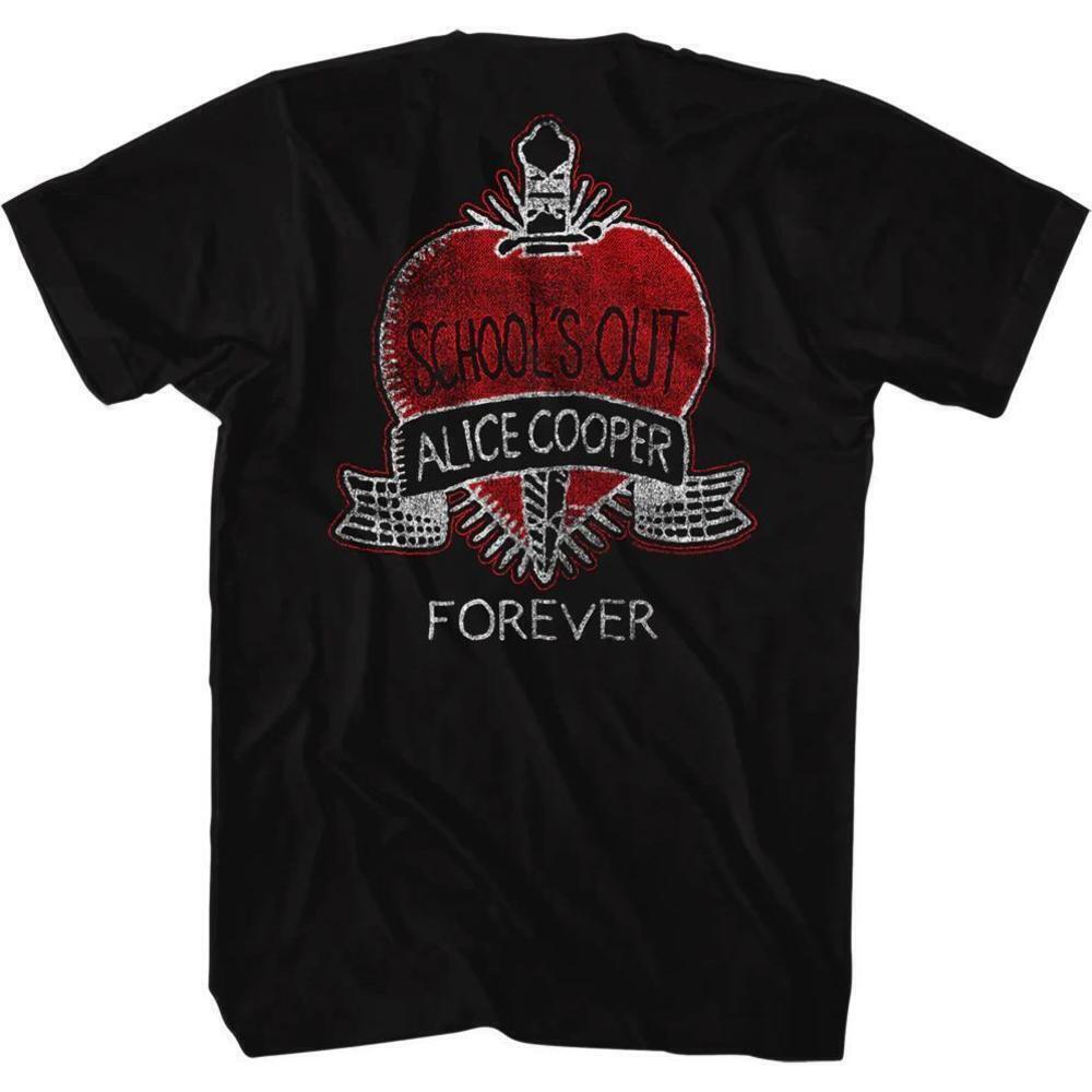 Varsity Schools Out Forever Alice Cooper Tshirt